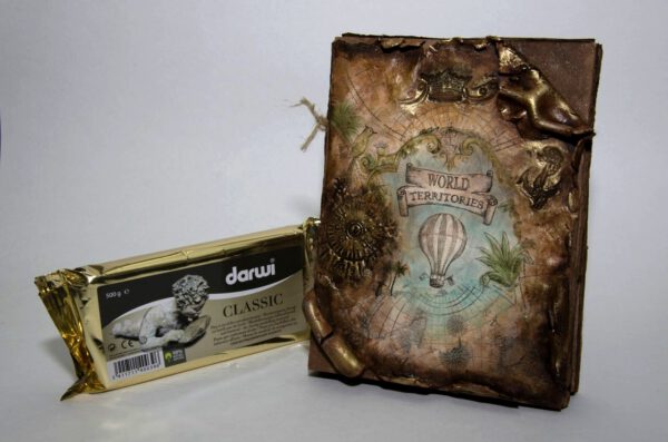 Самозастигаюча маса Classic Darwi 500гр БІЛА - Image 2