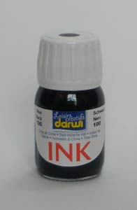 Туш незмивна "Darwi INK" 30мл ЧОРНА