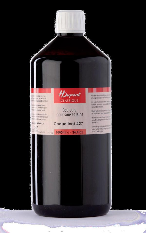 *R Барвник рідкий для волокон тварин.походж.(для запарювання) Dupont Darwi 1000мл МАНДАРИНОВИЙ