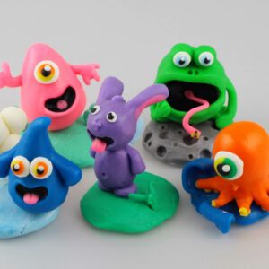Пластилін на восковій основі Softy Darwi 0,5кг СИНІЙ