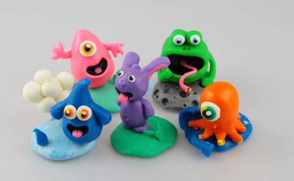 Пластилін на восковій основі Softy Darwi 0,5кг РОЖЕВИЙ - Image 3