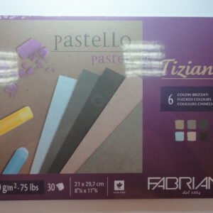 *Альбом д/пастелі 160г цел./бавов., Brizzati Colour "Tiziano" "Fabriano" 30арк. 21х29,7см