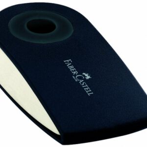 Гумка SLEEVE MINI Faber-Castell (вінілова) у чохлі  БІЛА /182410