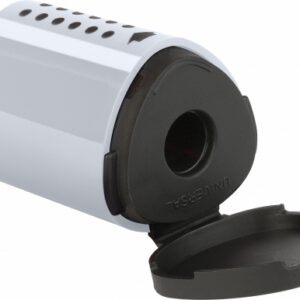 Точилка пласт.одинарна з контейнер.Grip 2001 Mini Faber-Castell 25х37мм СРІБНА