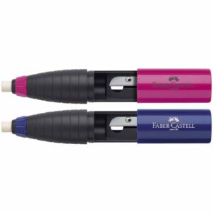 Точилка пласт.одинарн.з контейнером  Faber-Castell  95х20мм
