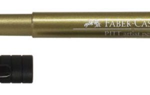 !БЕЗ ЗНИЖОК Маркер перм.покривний "Pitt Artist Pen" Faber-Castell 1,5мм ЗОЛОТО /167350