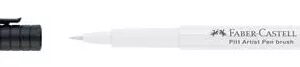 !БЕЗ ЗНИЖОК Маркер з пензл. наконечн."Soft Brush"Faber-Castell (101) /167401 БІЛИЙ