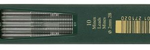 *Стрижні у наборі TK 9071 "Faber-Castell" 2B 2мм пласт.пенал 10шт. /127102