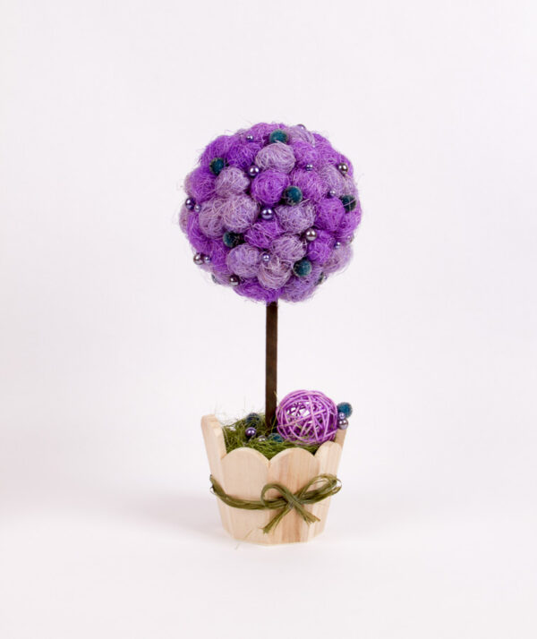 Сизалевое волокно BHG-20  Blumentag 20г ФІОЛЕТОВИЙ - Image 3