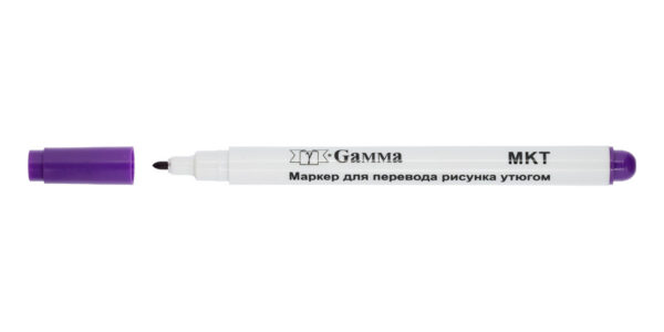 Маркер для переведення малюнка на тканину праскою MKT Gamma ФІОЛЕТОВИЙ - Image 2