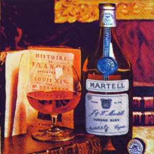 R РОЗБИРАТИ 9.1 Серветка25х25см (20шт) "MARTELL"