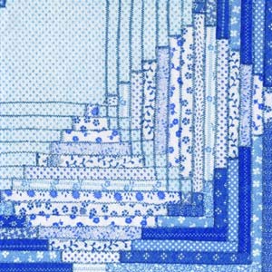 R РОЗБИРАТИ 24.2 Серветка33х33см (20шт) "Узор в стиле "Quilt" синій