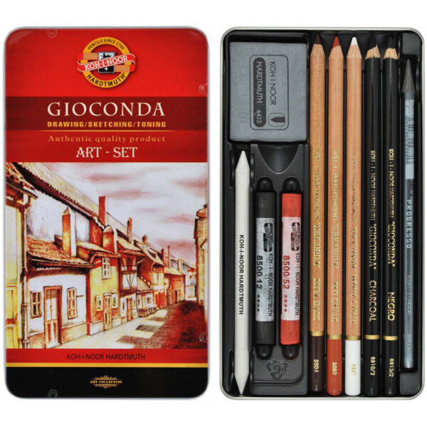 *Набір для графіки Gioconda 8890 Koh-i-Noor 10предм.у метал.упак. - Image 2