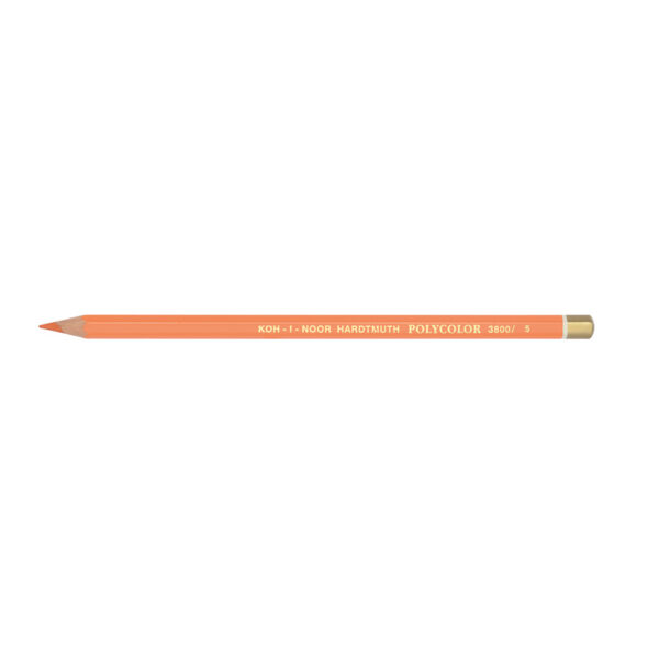 Олівець кольоровий POLYCOLOR Koh-i-Noor ЧЕРВОНО-ОРАНЖЕВИЙ /3800 /5