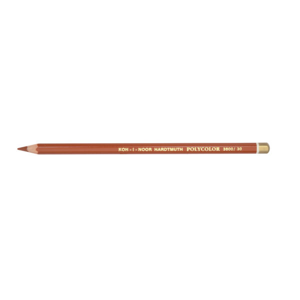 Олівець кольоровий POLYCOLOR Koh-i-Noor ЧЕРВОНО-КОРИЧНЕВИЙ /3800 /30