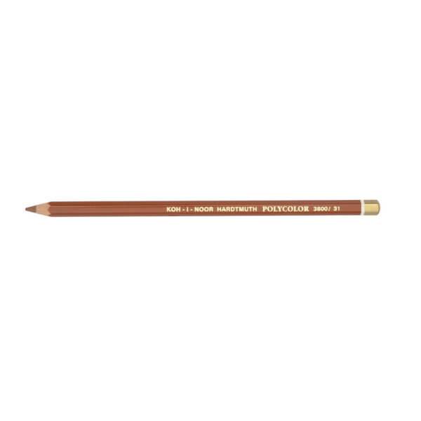 Олівець кольоровий POLYCOLOR Koh-i-Noor КОРИЧНЕВИЙ СВІТЛИЙ /3800 /31