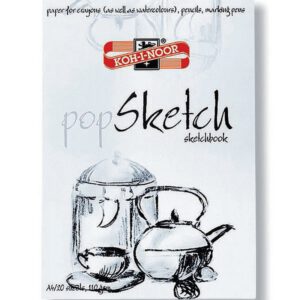 Альбом-склейка д/граф.110гр Koh-i-Noor 20арк.А3 БІЛИЙ