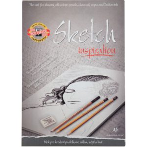 Альбом-склейка д/граф.110гр "Ескіз" Koh-i-Noor 20арк.А4 БІЛИЙ