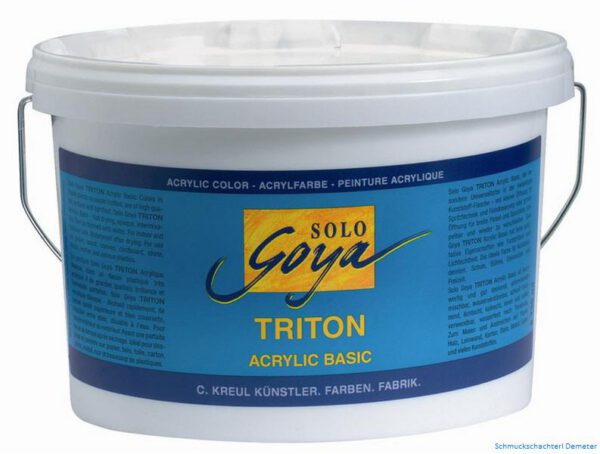 R Фарба акрил.матова "Triton" Solo Goya Kreul 750мл ЧОРНИЙ