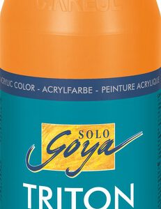 R Фарба акрил."Triton" Solo Goya Kreul 750мл ФЛЮОР ОРАНЖЕВИЙ