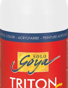 *R Фарба акрил.глянсова "Triton" Solo Goya Kreul 750мл БІЛИЙ