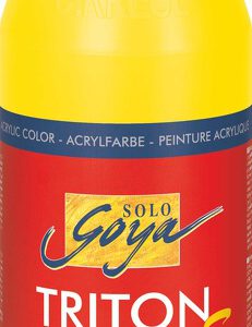 *R Фарба акрил.глянсова "Triton" Solo Goya Kreul 750мл ЖОВТИЙ СВІТЛИЙ