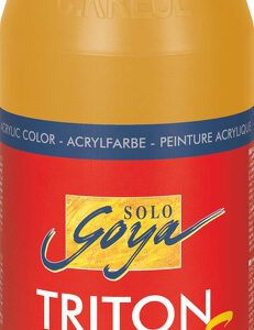 *R Фарба акрил.глянсова "Triton" Solo Goya Kreul 750мл ОХРА БЛИСКУЧА СВІТЛА