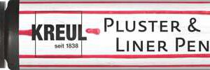 Контур универсальный опухающий (стирка до 40*С) "Pluster Liner Pen" Kreul 29мл ЧОРНИЙ