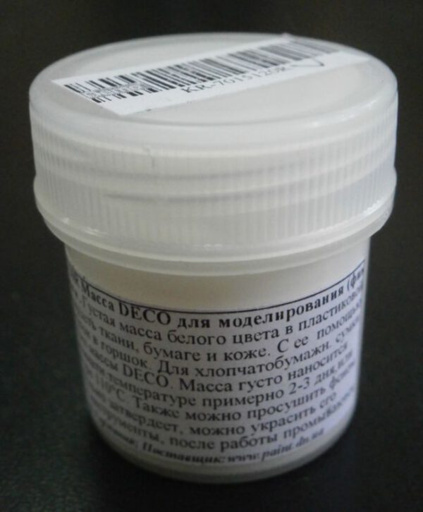 RR Маса для моделювання (фіксації) шовку,текстилю та паперу DECO Kreul 20мл