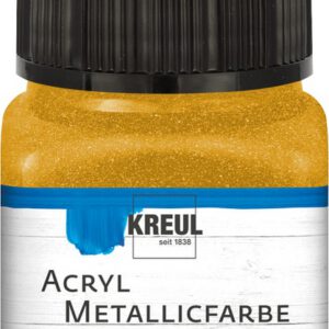 Емаль акрил.глянсова "Metallic Paint" Kreul 20мл ЗОЛОТО