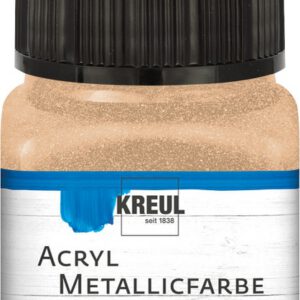 Емаль акрил.глянсова "Metallic Paint" Kreul 20мл ШАМПАНСКОЕ