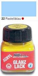 Эмаль акрил. глянсова Hobby Line  Kreul 20мл БЛАКИТНИЙ ПАСТЕЛЬНИЙ