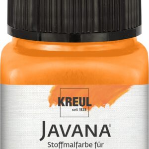 Фарба по світл.тканинам не розтікається Javana Kreul 20мл ОРАНЖЕВИЙ