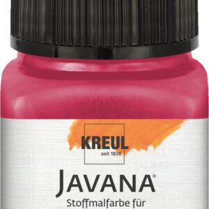 Фарба по світл.тканинам не розтікається Javana Kreul 20мл РУБІНОВИЙ