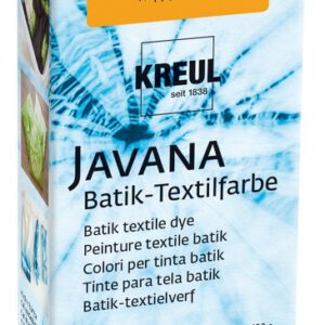 Барвник порошковий для гарячої оброб.50-95*С "Javana Batik Dye" Kreul 70гр ОРАНЖЕВИЙ ЯСКРАВИЙ