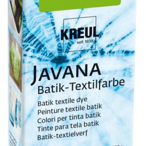 Барвник порошковий для гарячої оброб.50-95*С "Javana Batik Dye" Kreul 70гр СВІЖА ЗЕЛЕНЬ