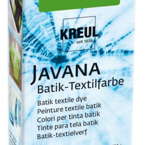 Барвник порошковий для гарячої оброб.50-95*С "Javana Batik Dye" Kreul 70гр ЗЕЛЕНИЙ