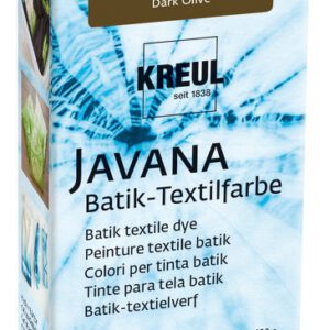 Барвник порошковий для гарячої оброб.50-95*С "Javana Batik Dye" Kreul 70гр ОЛИВКОВИЙ ТЕМНИЙ