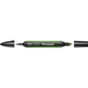 ProMarker перм.прозор.на спирт.осн.двосторонн.(кругл/скошен.) W&N ЗЕЛЕНИЙ ЛІС G356