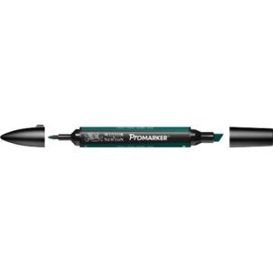 !Нет скидок ProMarker перм.прозор.на спирт.осн.двосторонн.(кругл/скошен.) W&N ЗЕЛЕНИЙ ТЕМНИЙ G724