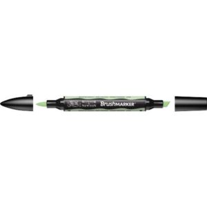 !Нет скидок BrushMarker перм.прозор.на спирт.осн.двосторонн.(скошен./пензлич.) W&N ЗЕЛЕНИЙ ЛУГ G339