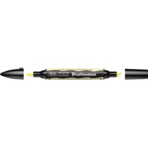 !Нет скидок BrushMarker перм.прозор.на спирт.осн.двосторонн.(скошен./пензлич.) W&N СВЕЛЫЙ ЛАЙМ Y828