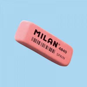 Гумка прямокутна (синт. каучук) для 7Н-4В "4840" Milan 52х19х9мм