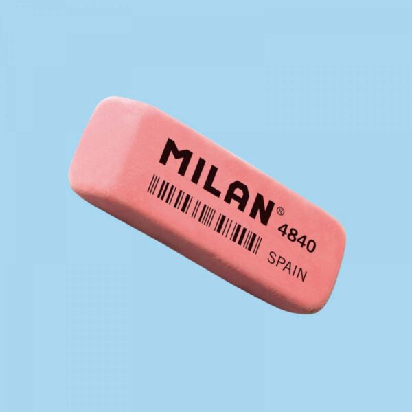 Гумка прямокутна (синт. каучук) для 7Н-4В "4840" Milan 52х19х9мм