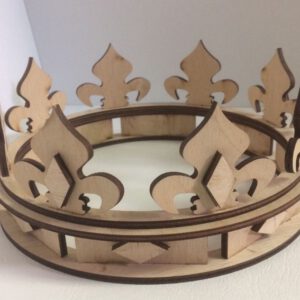 Корона -1 мала для декору фанера 135х120х135мм