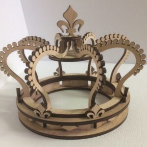*Корона - 2 велика для декору фанера 200х85х200мм