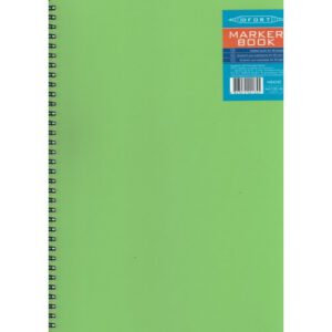 Альбом(спіраль) для маркера 120гр обкл.пластик Офорт 40арк.21,8х29,5см А4