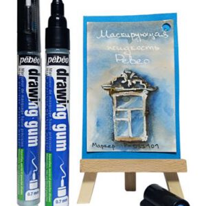 Маркер з маскуючою гумою"Drawing Gum" Pebeo 0,7мм
