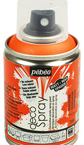 !Нет скидок Аерозоль-Фарба акрилова Decospray Pebeo 100мл МАНДАРИНОВИЙ