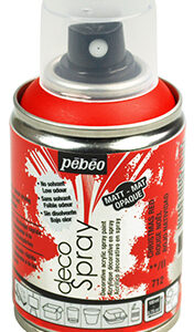 !Нет скидок Аерозоль-Фарба акрилова Decospray Pebeo 100мл РОЖДЕСТВЕНСКИЙ ЧЕРВОНИЙ